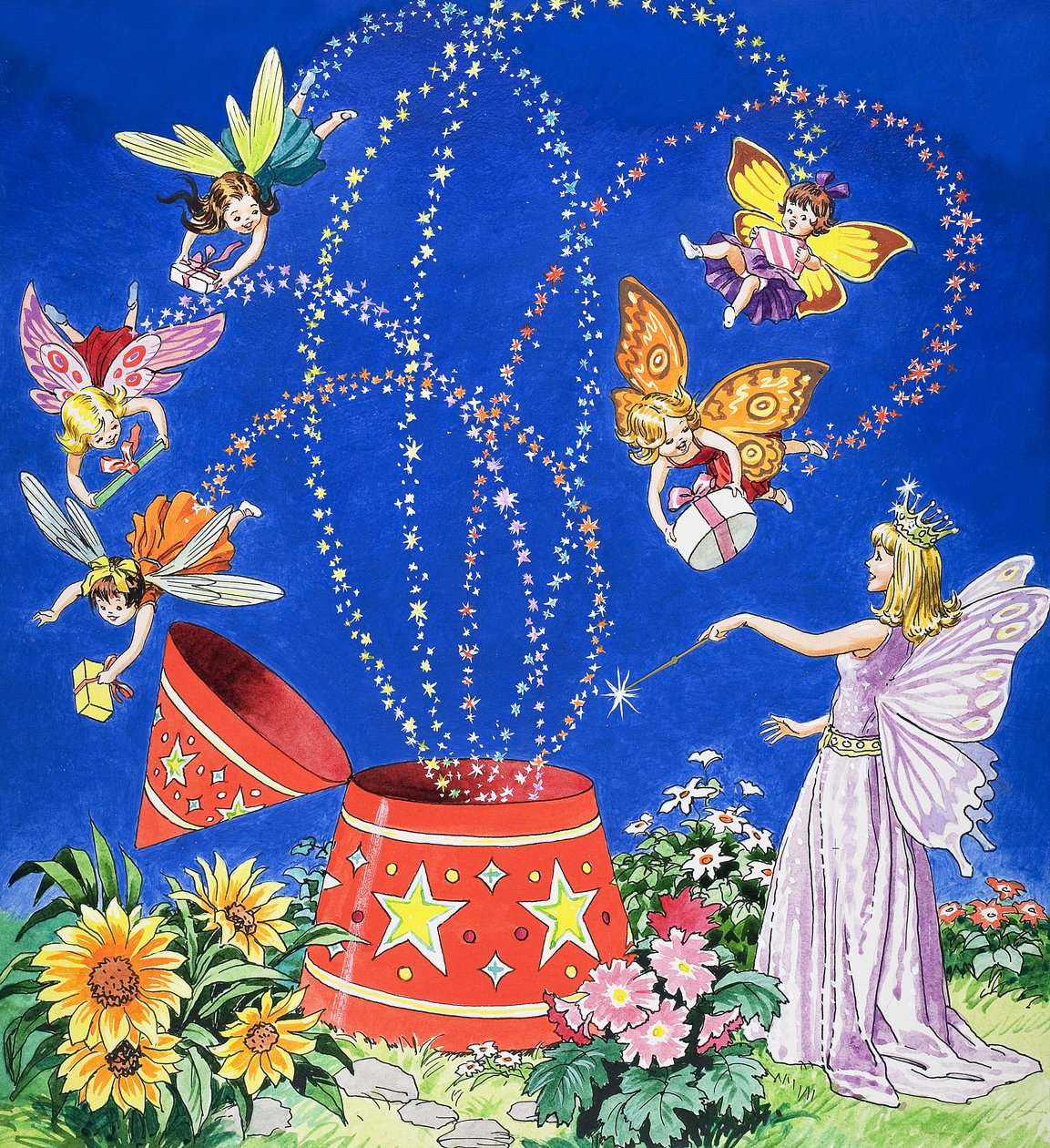 Vela de fada, ilustração de "Teddy Bear de Jesus Blasco