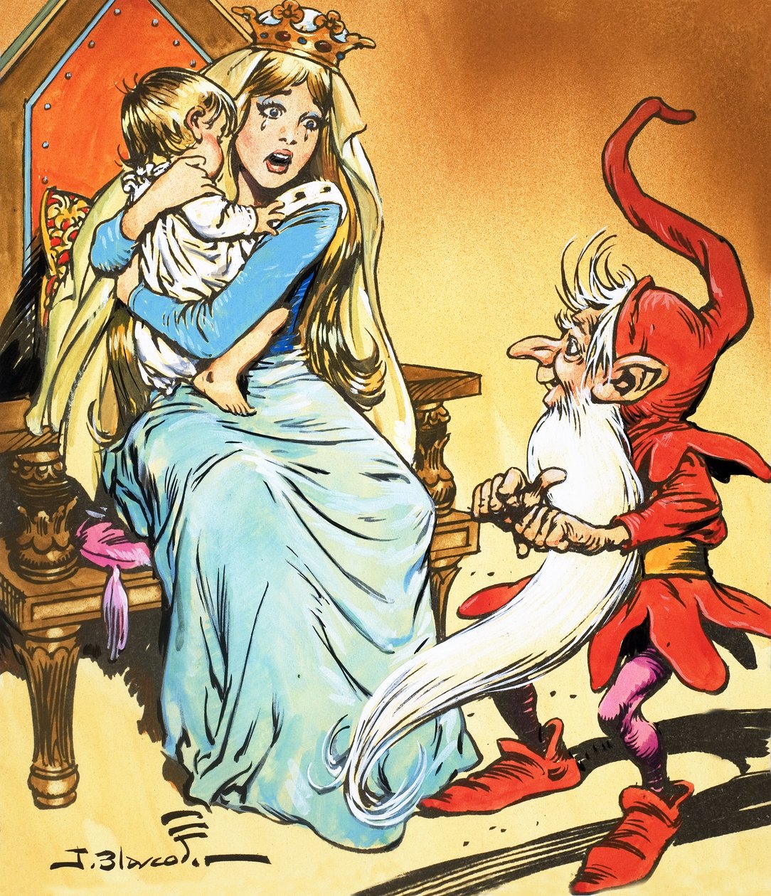 A história de Rumpelstiltskin de Jesus Blasco