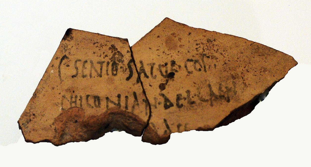 Herod sherd de Masada (cerâmica) de Jewish School