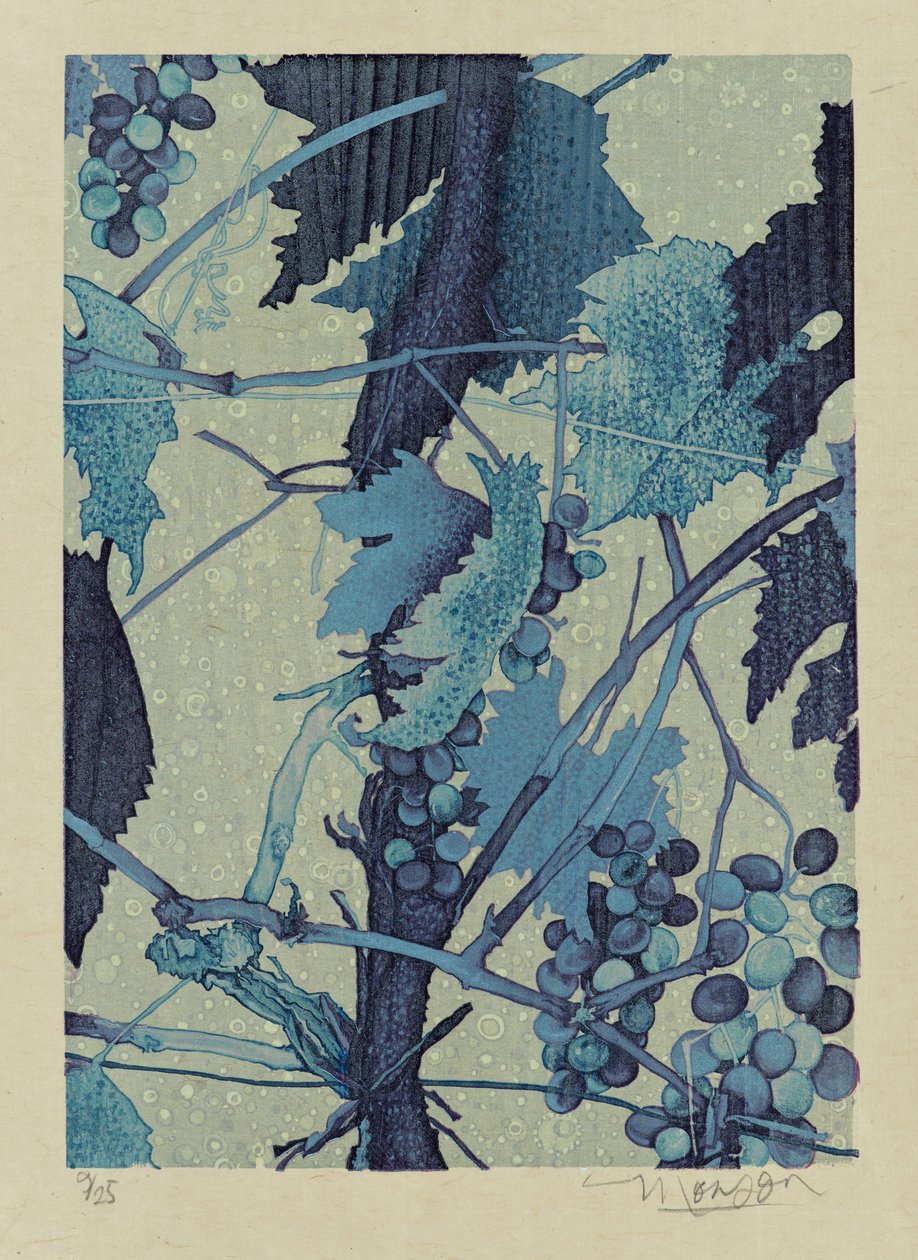 Petite Grappa, 2001 (xilogravura) de Jim Monson