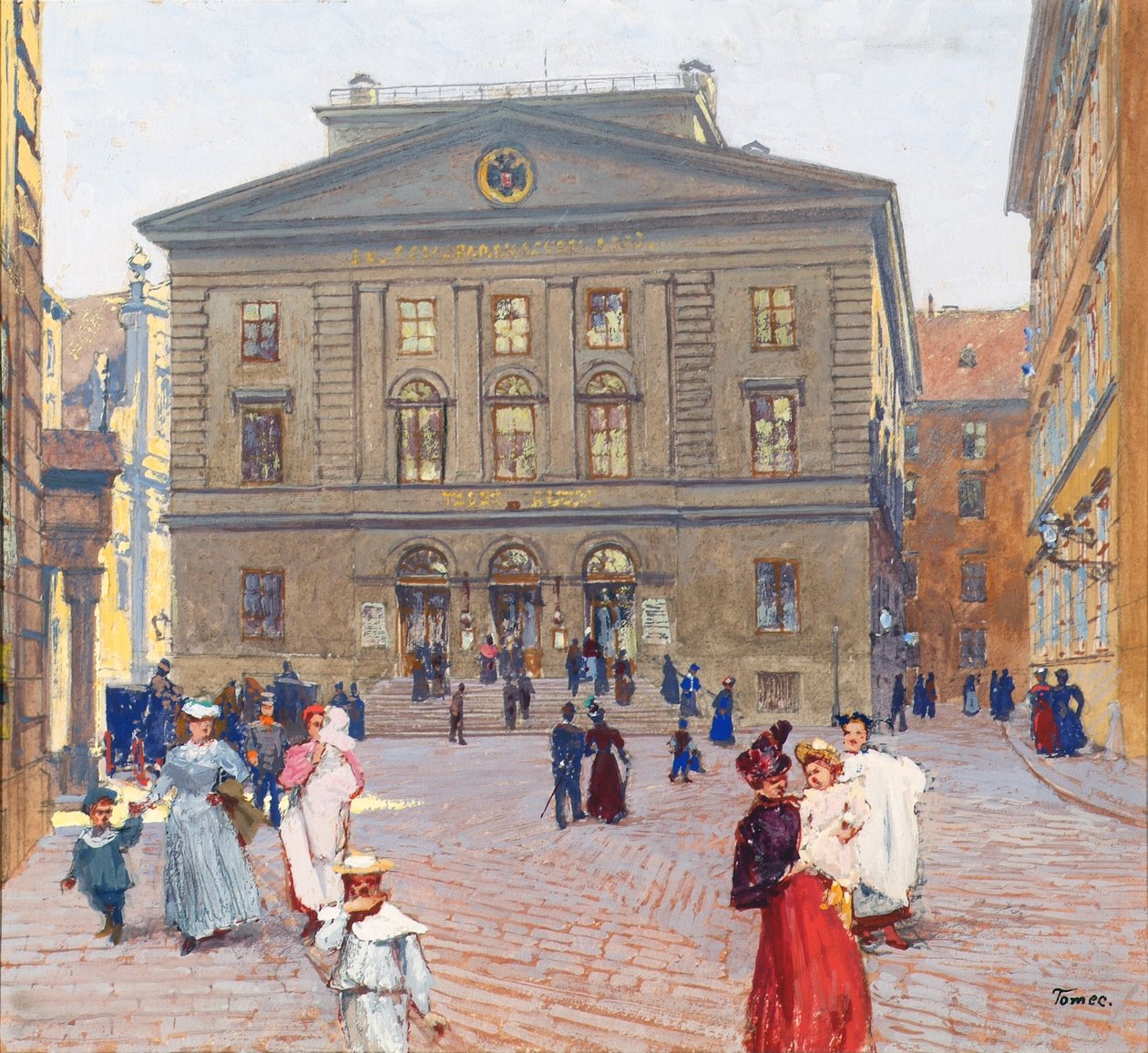 O edifício Postal Savings Bank em Viena de Jindřich Tomec