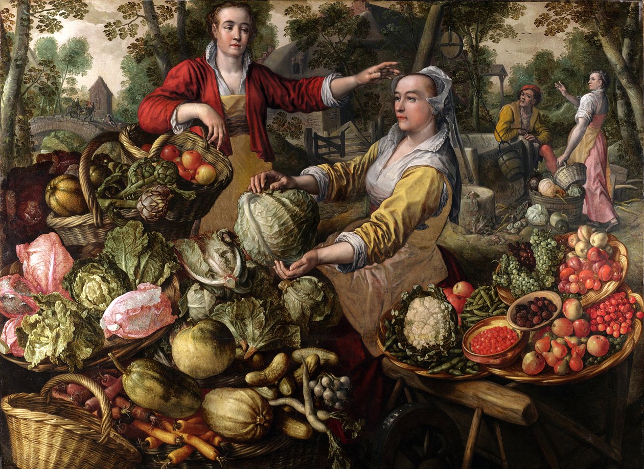 Os quatro elementos de Joachim Beuckelaer