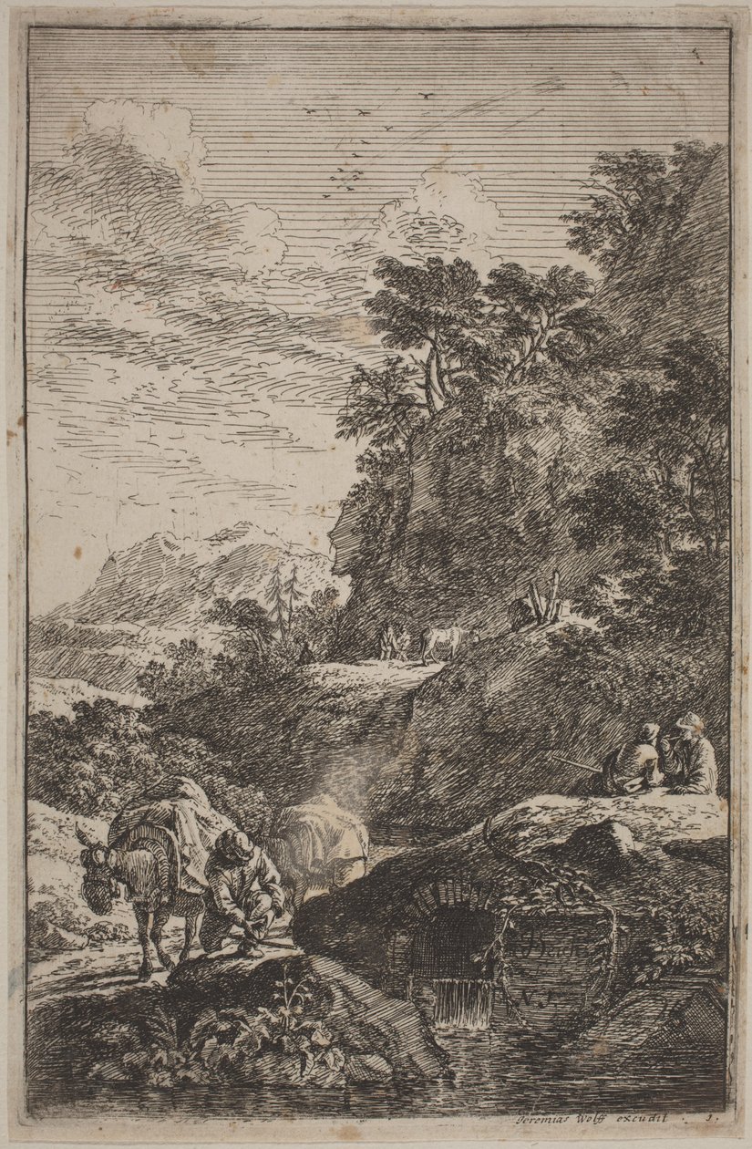 Paisagens à Maneira de Salvator Rosa de Joachim Franz Beich