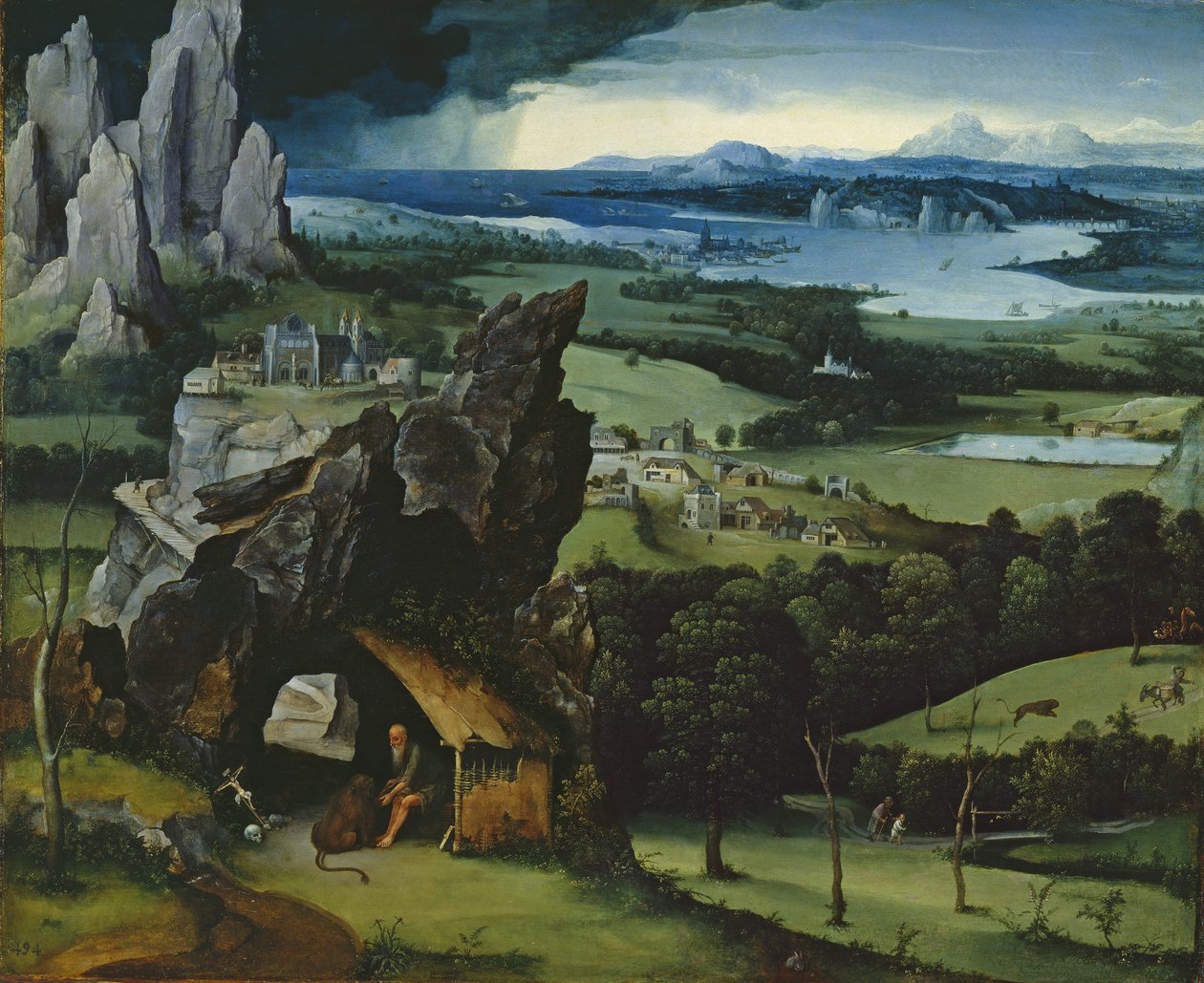 Paisagem com São Jerônimo de Joachim Patinir