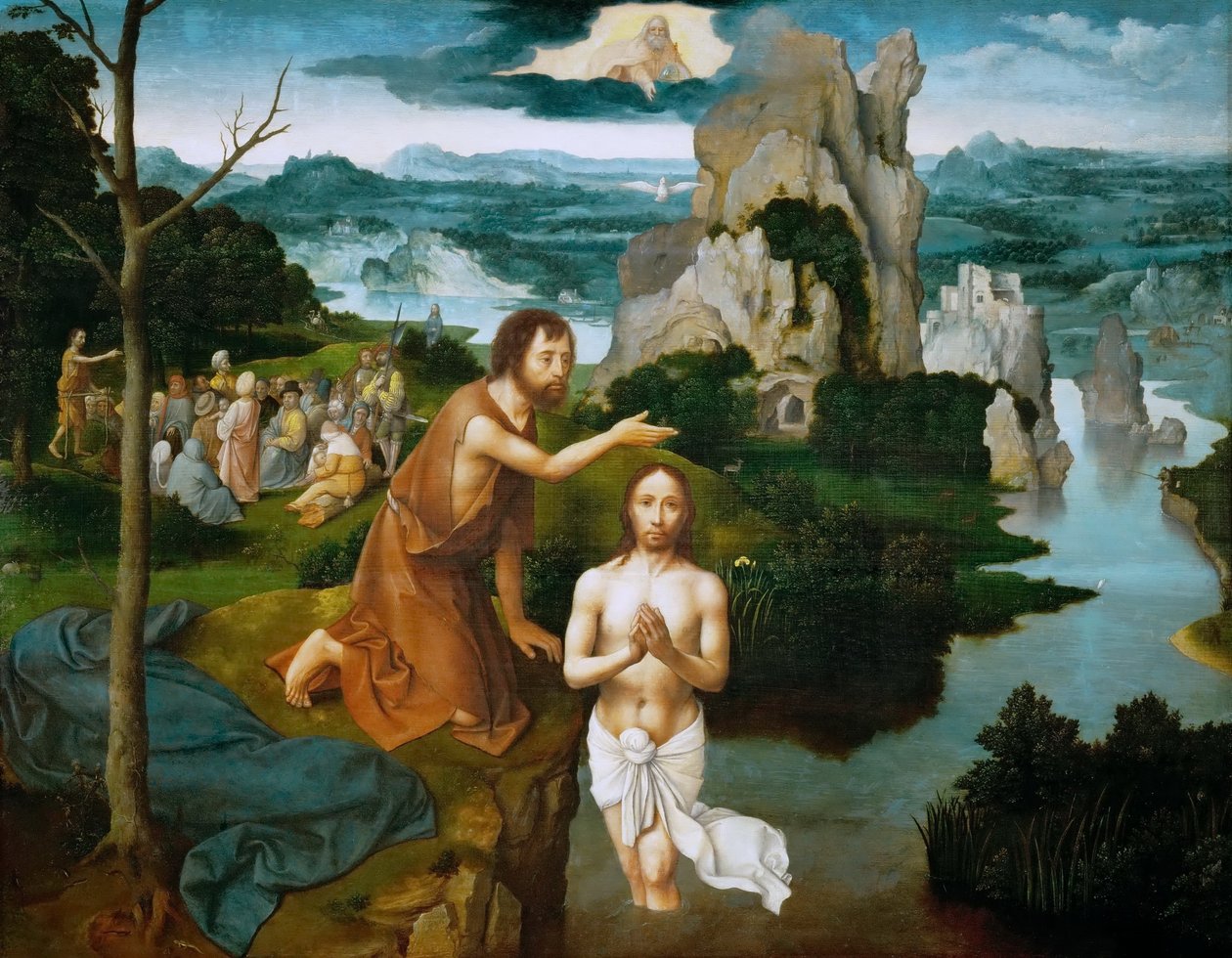 O Batismo de Cristo de Joachim Patinir
