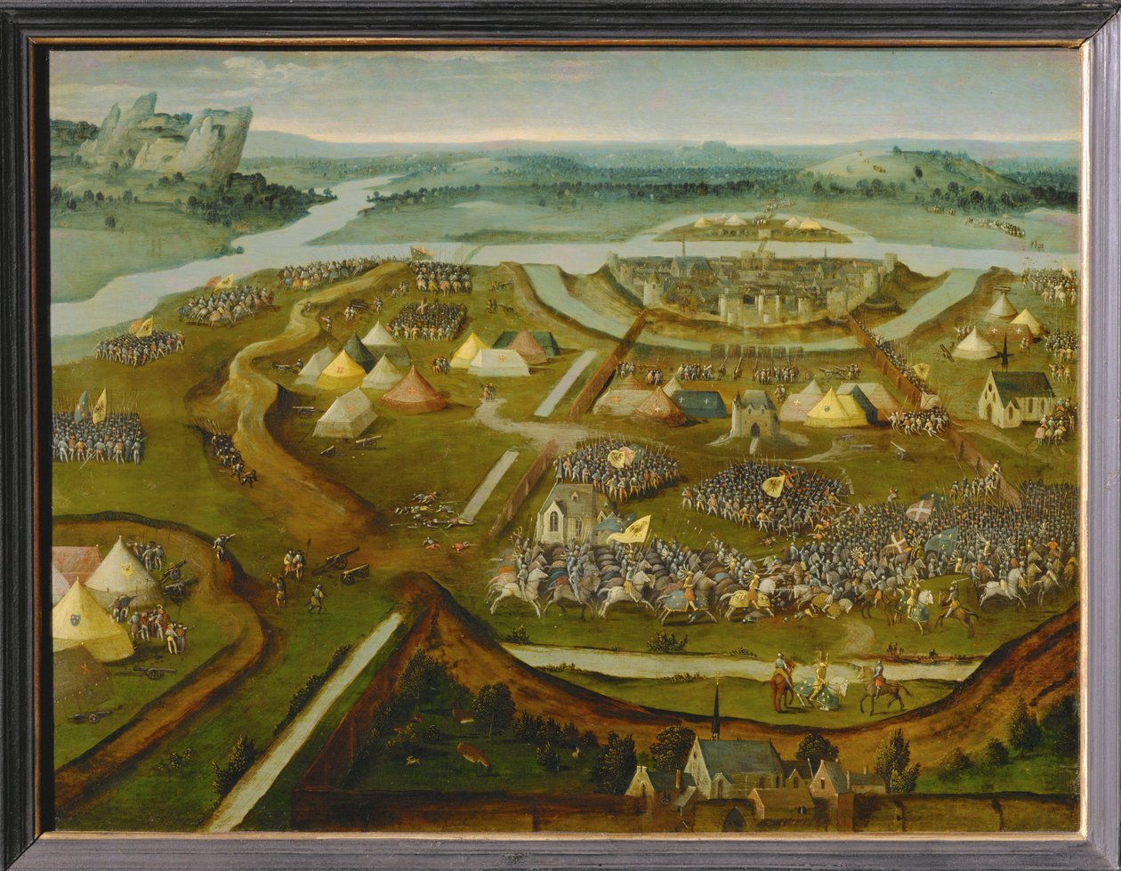 A batalha de Pavia ... de Joachim Patinir