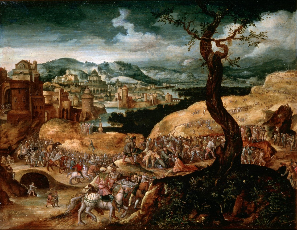 A paixão de Cristo, início do século XVI de Joachim Patinir