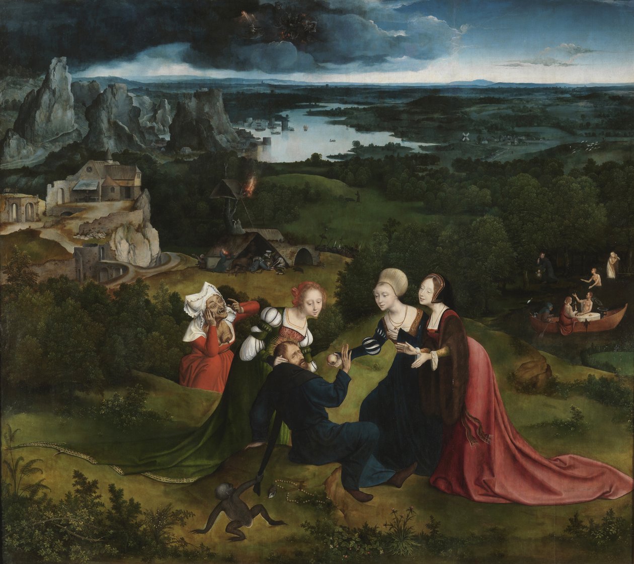 A Tentação de Santo Antônio de Joachim Patinir