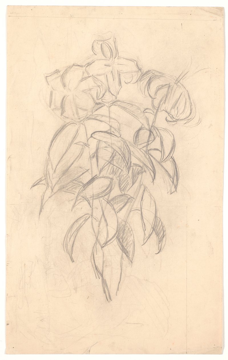Estudo de flores de Joakim Frederik Skovgaard