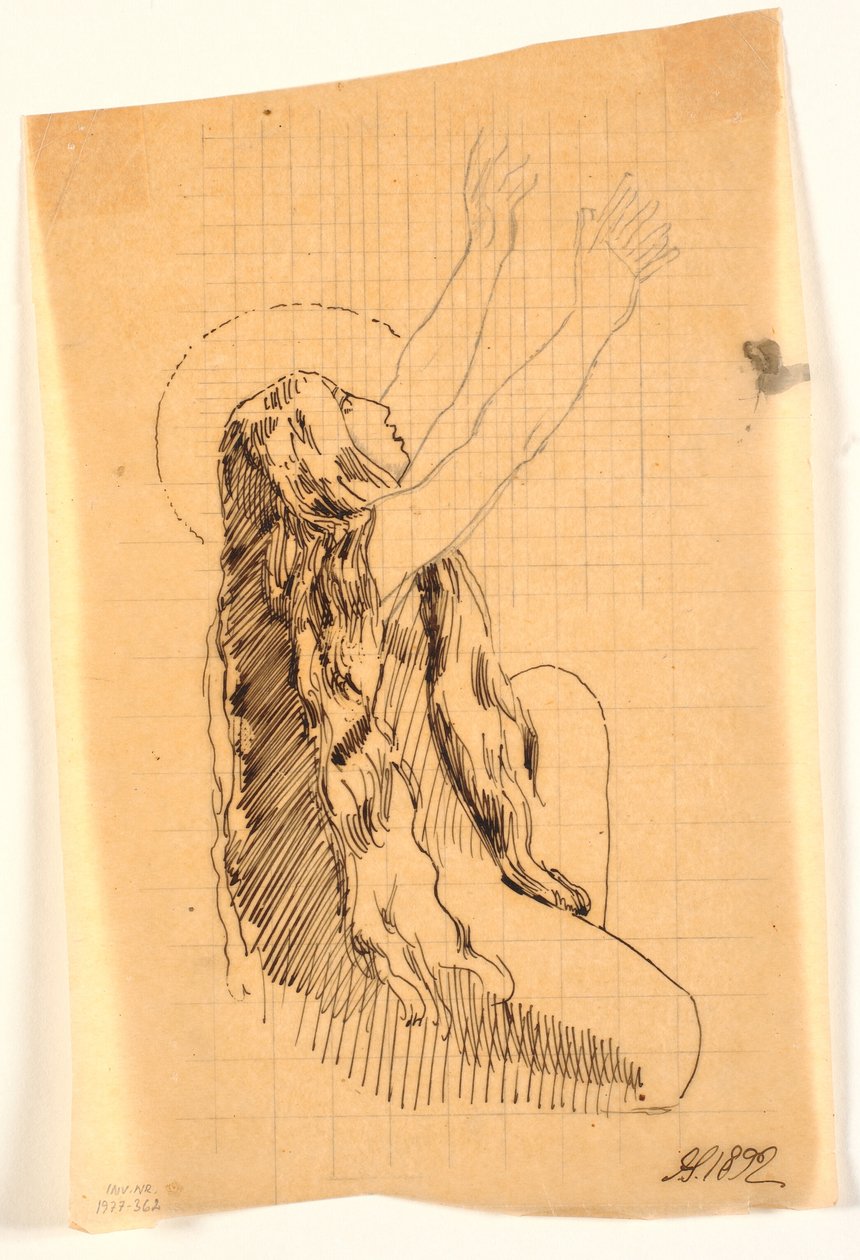 A Eva ajoelhada de Joakim Frederik Skovgaard