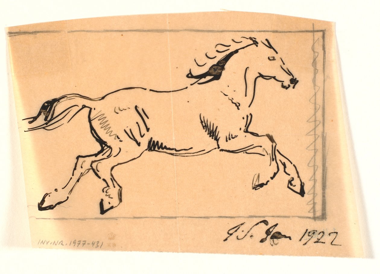 Cavalo a galope de Joakim Frederik Skovgaard