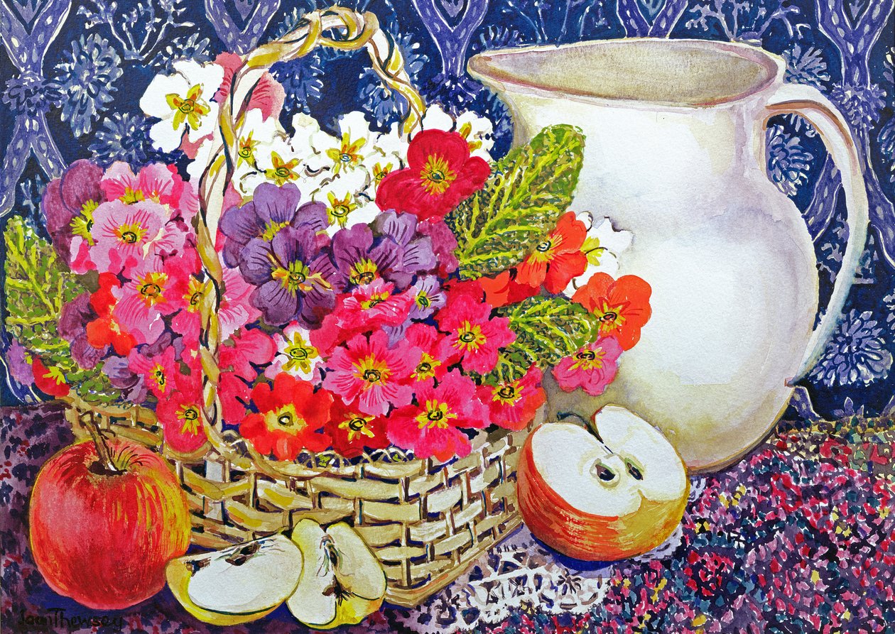 Primulas e Maçãs de Joan Thewsey
