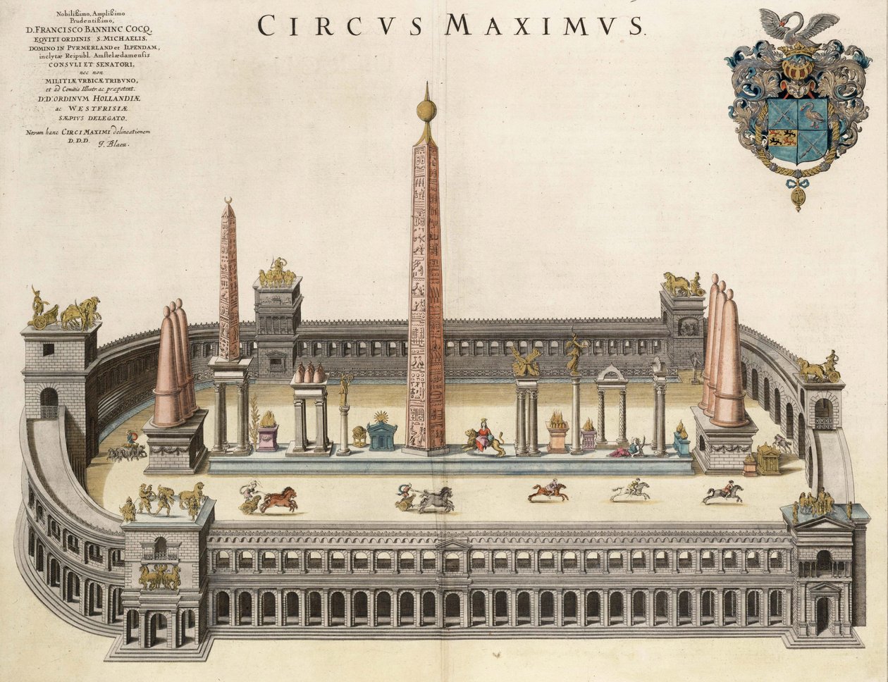 O Circo Maximus de Joan Blaeu