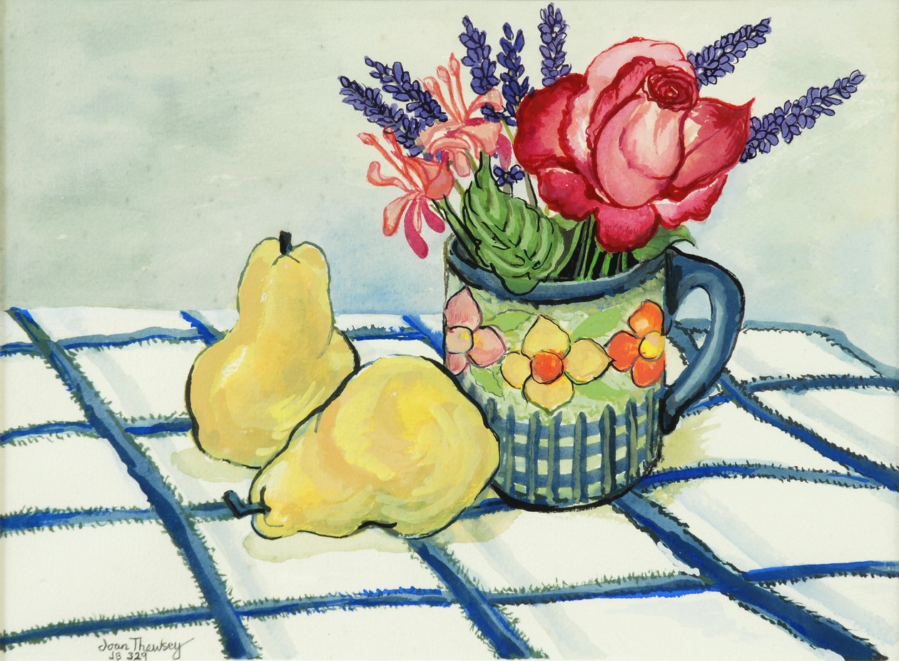 Rosa Vermelha e Duas Peras, 2008, de Joan Thewsey