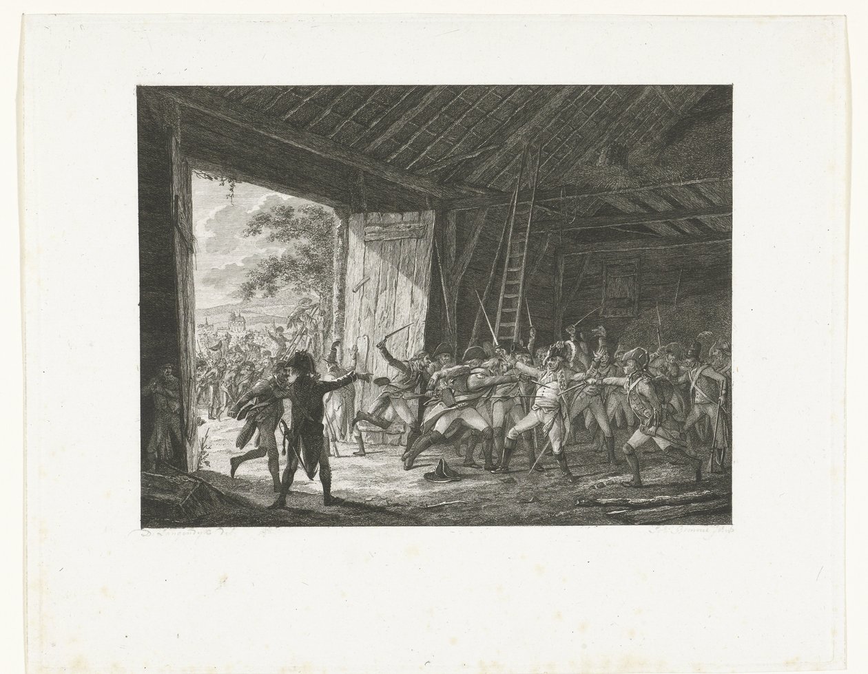 Assassinato do General Theobald Dillon de Joannes Bemme