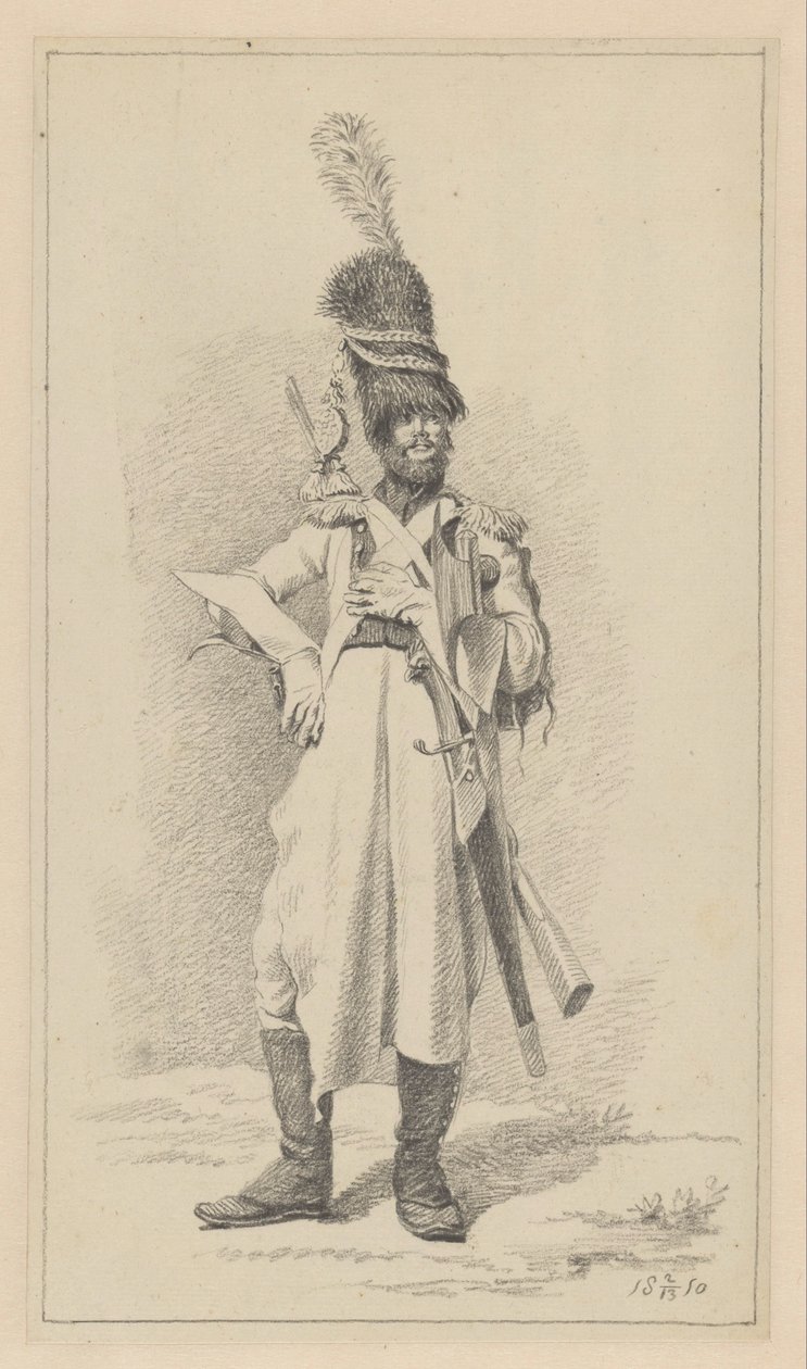 Sapper no exército napoleónico de Joannes Pieter Visser Bender
