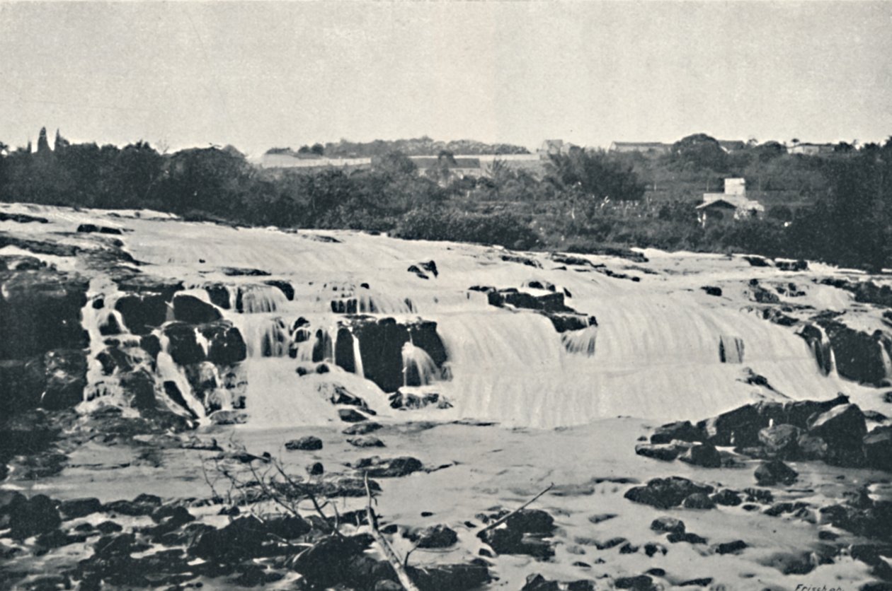 Cachoeira de Piracicaba, 1895 de Joao Pompe