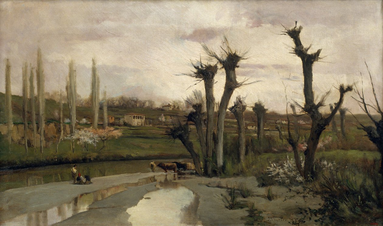 O começo da primavera de Joaquim Vayreda