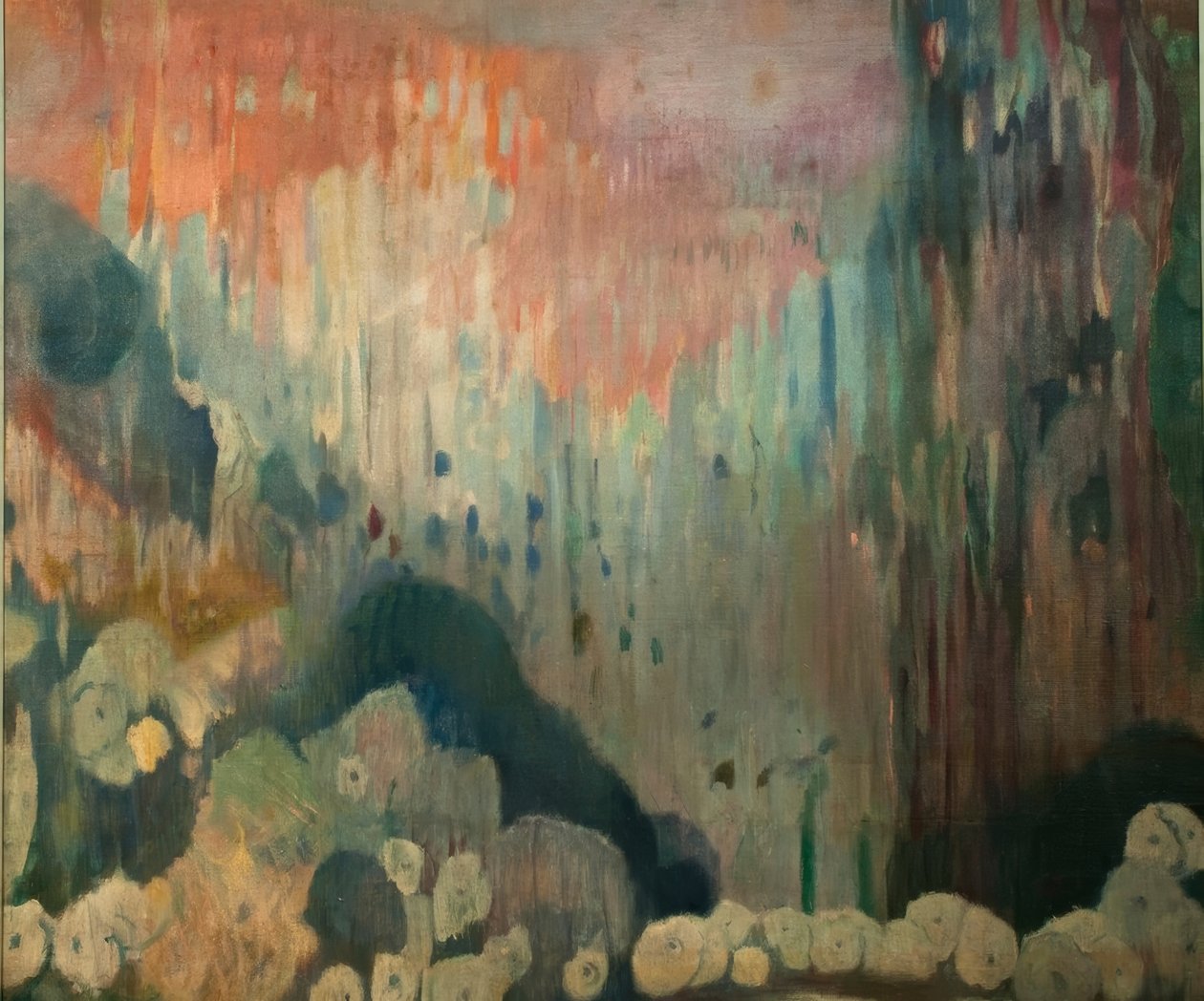 Baías de Maiorca, fragmento da decoração da Casa Trinxet de Joaquim Mir i Trinxet