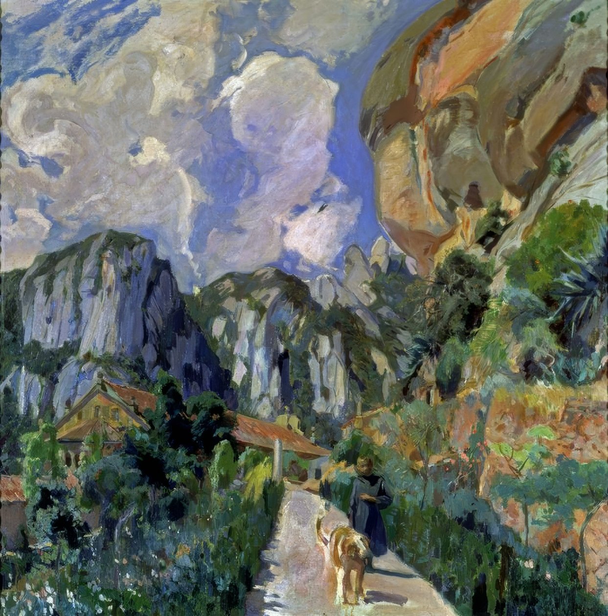 O jardim dos acólitos, Montserrat de Joaquim Mir i Trinxet