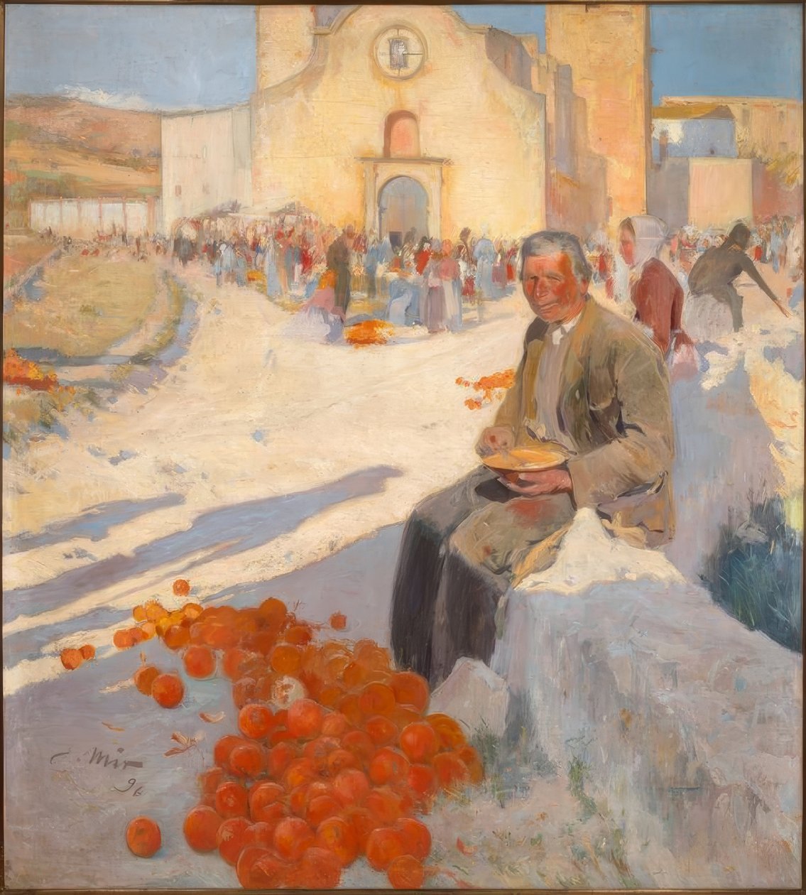 O vendedor de laranja de Joaquim Mir i Trinxet