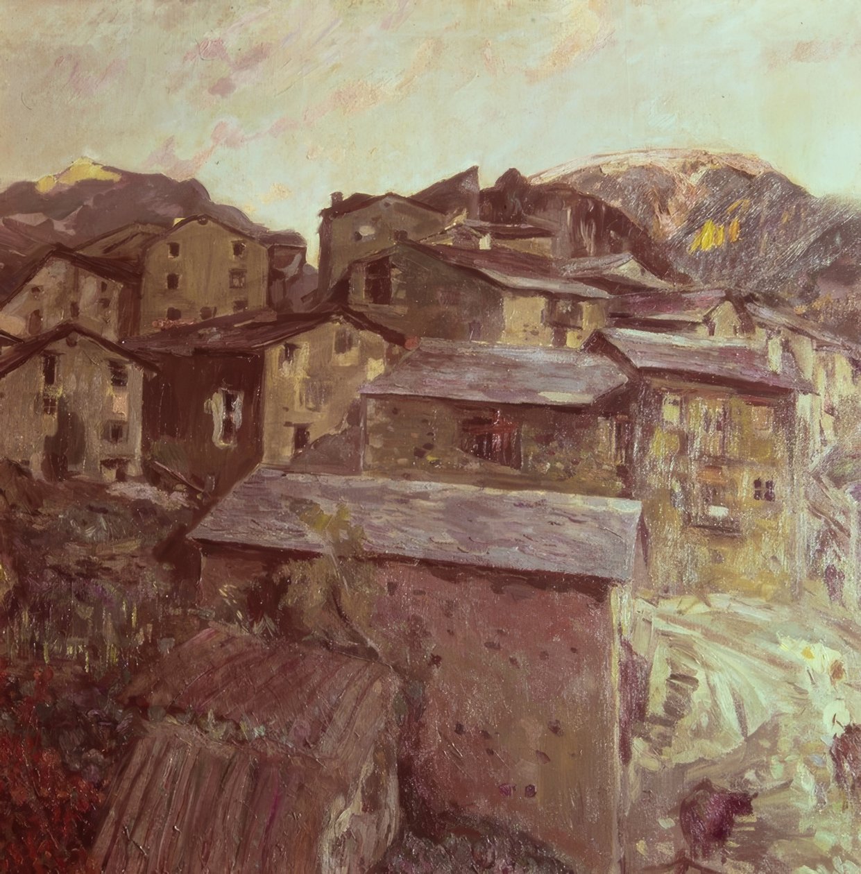 Paisagem de Joaquim Mir i Trinxet