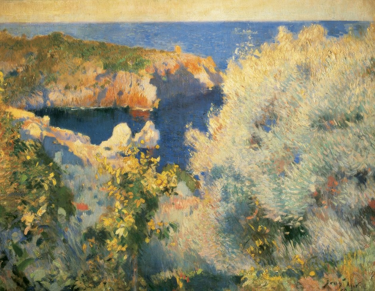 paisagem majorquina de Joaquim Mir i Trinxet