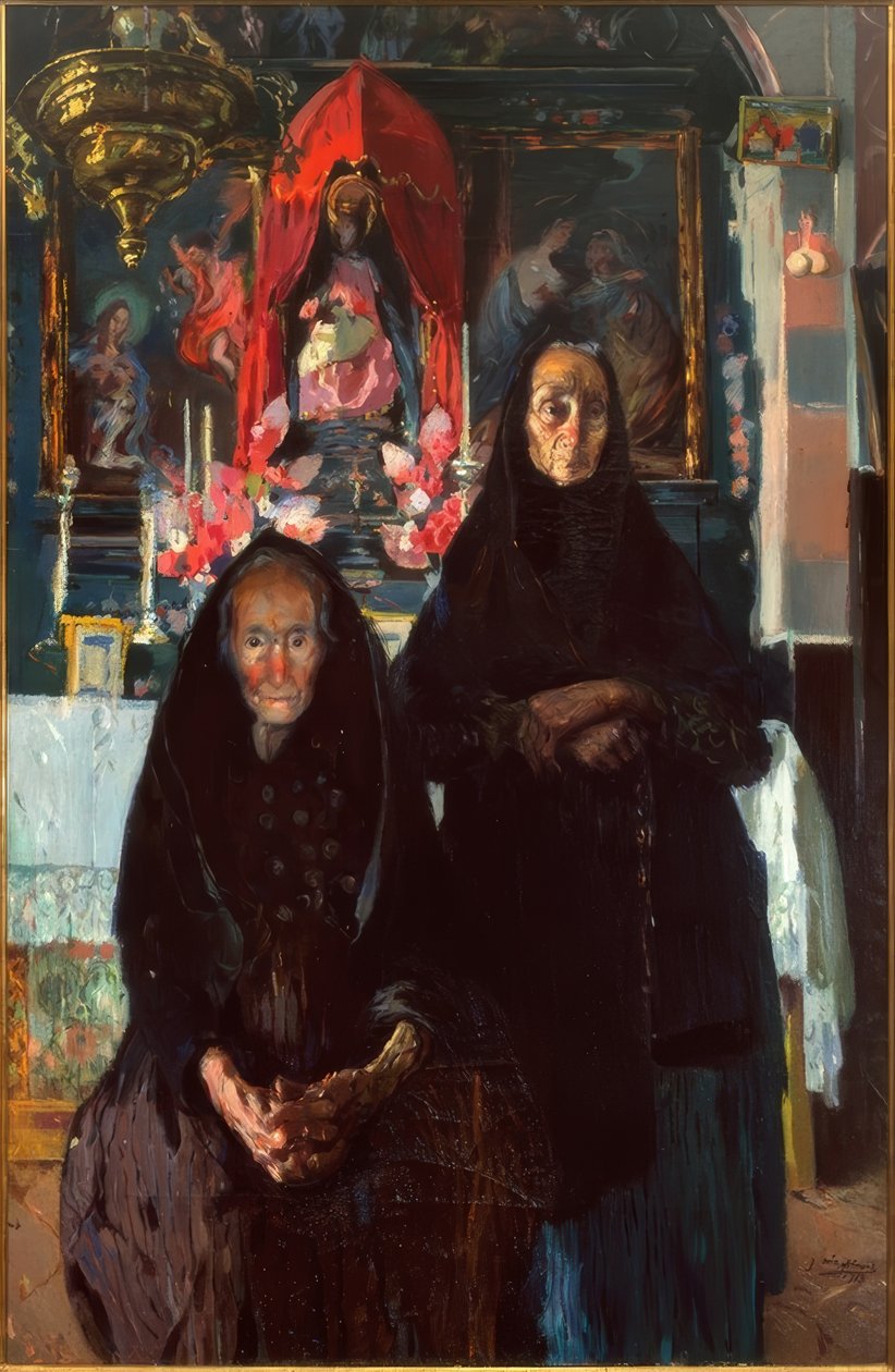 As mulheres idosas de Joaquim Mir i Trinxet
