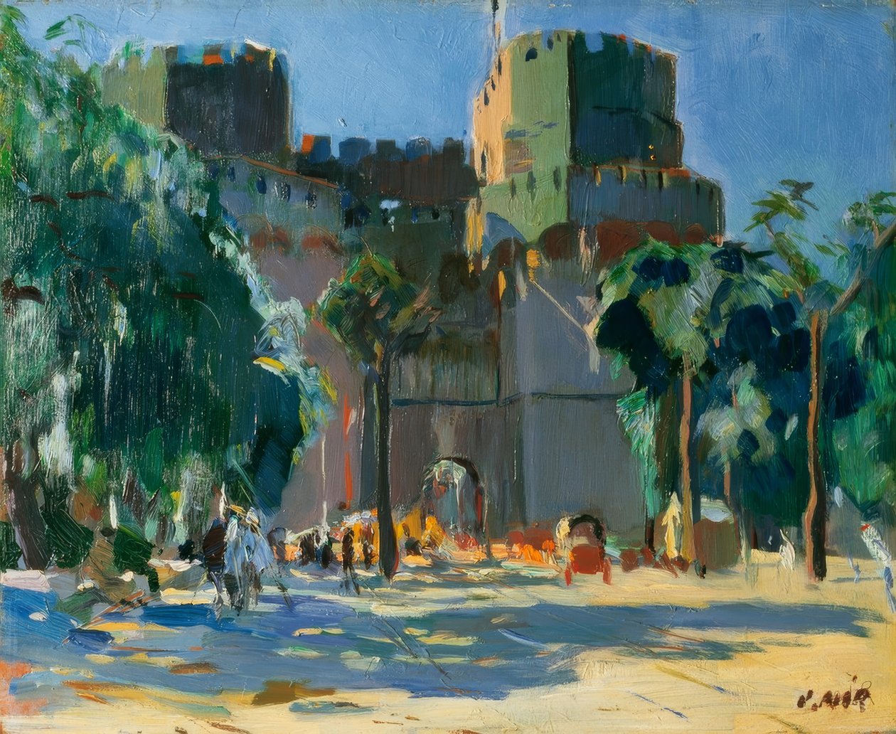 Torres Serranos, Valencia de Joaquim Mir i Trinxet