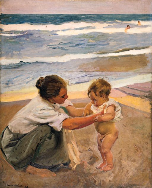 Na costa do Marn de Joaquín Sorolla