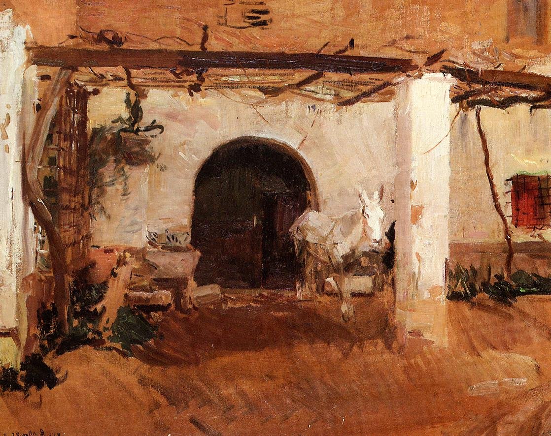 Casa de Huerta, valenciano de Joaquín Sorolla