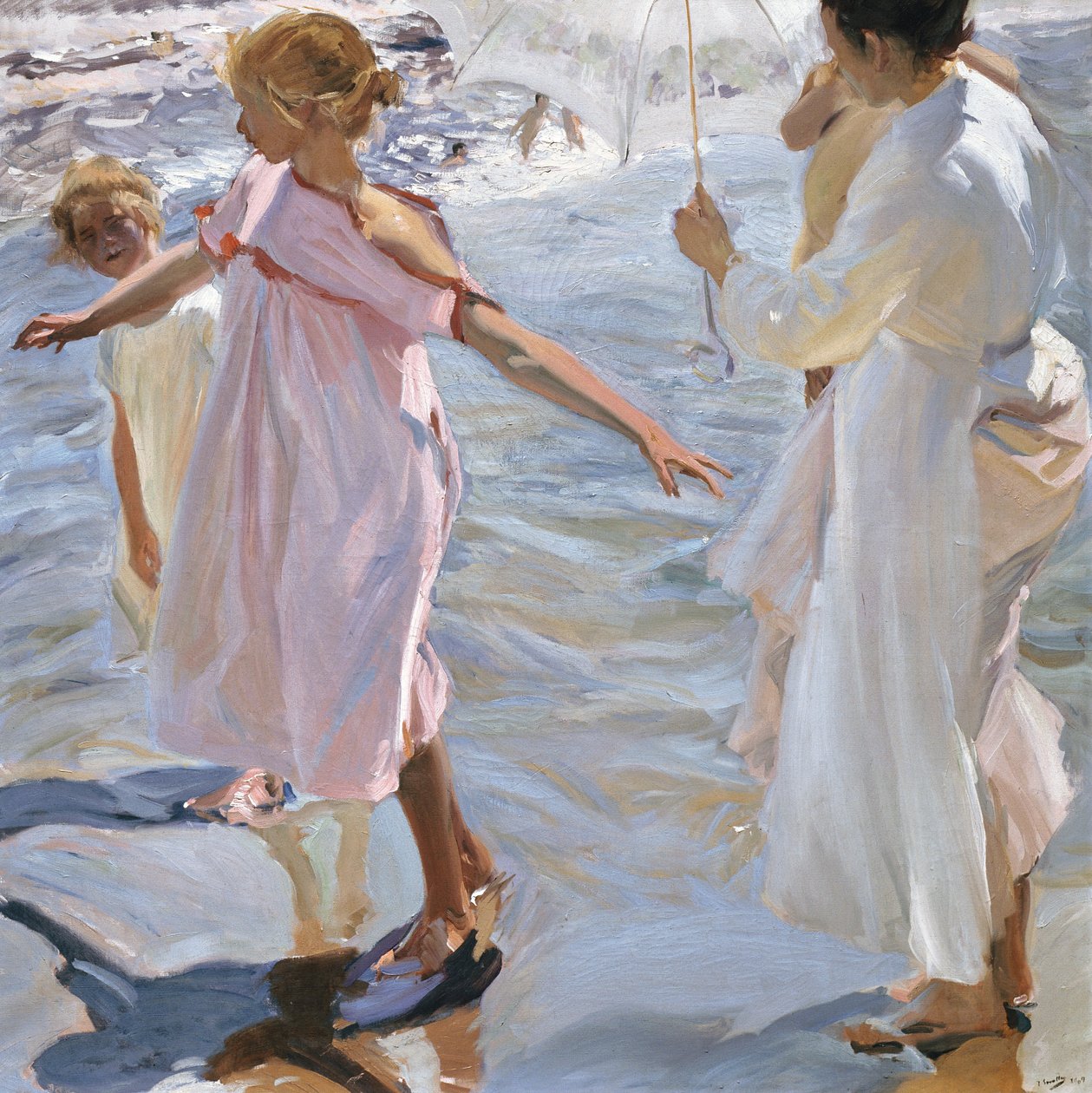 Hora do banho, Valência de Joaquín Sorolla