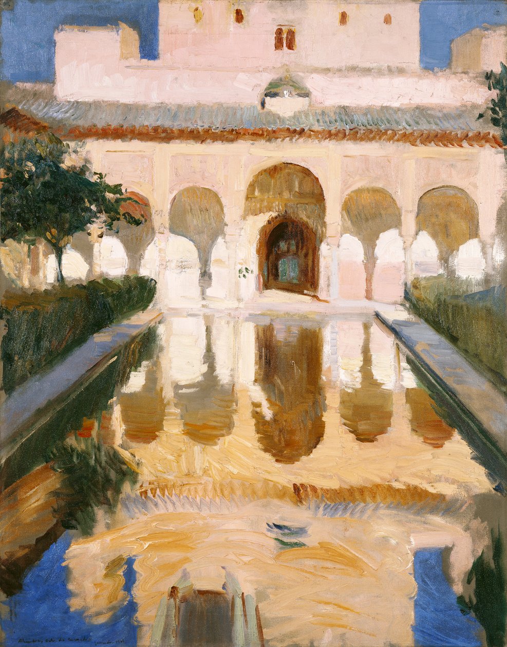 Salão dos Embaixadores, Alhambra, Granada de Joaquín Sorolla