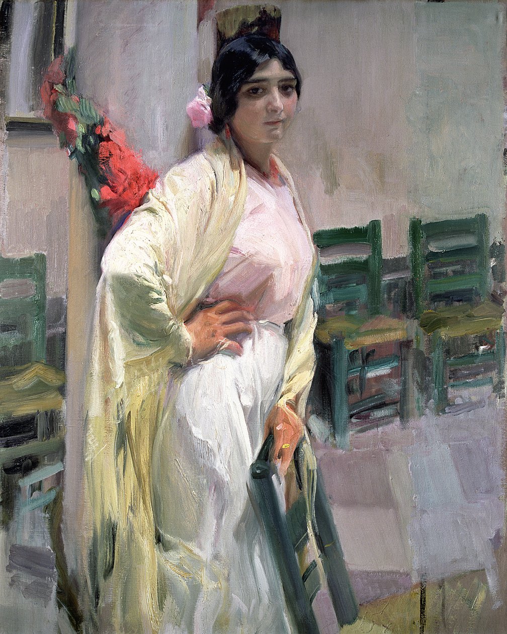 Maria, a Pretty One de Joaquin Sorolla y Bastida