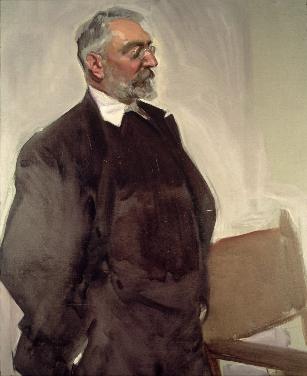 Retrato de Miguel de Unamuno y Jugo (1864-1936) c.1920 (óleo sobre tela) de Joaquin Sorolla y Bastida