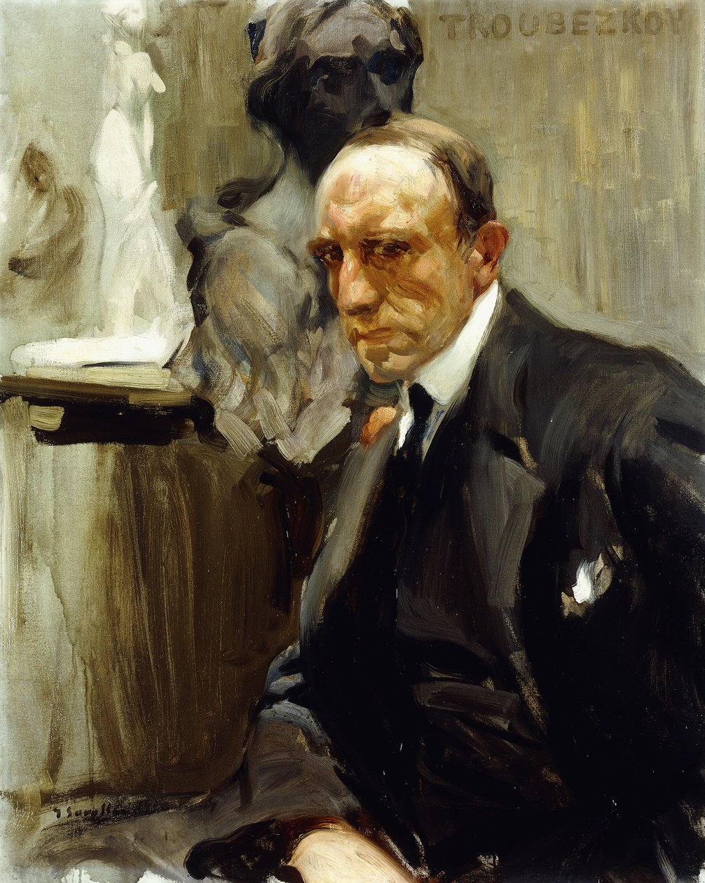Retrato de Troubetzkoy, 1910 de Joaquín Sorolla