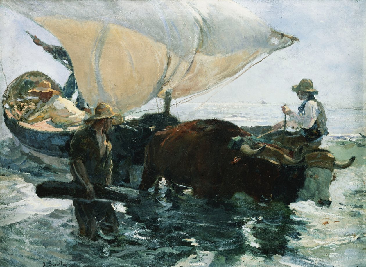 O retorno da pesca, 1893 de Joaquín Sorolla