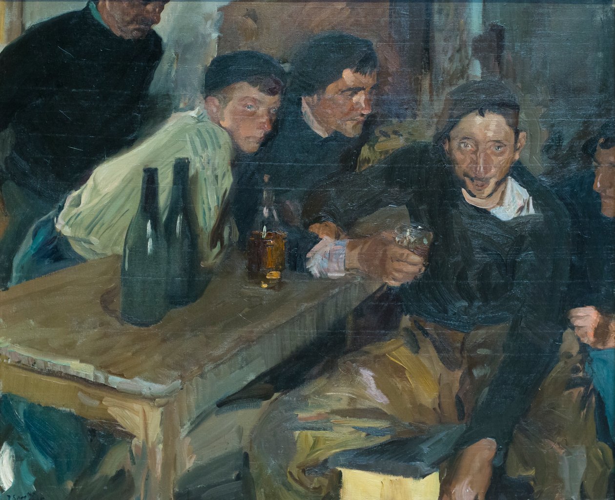 O bêbedo, Zarauz de Joaquin Sorolla y Bastida