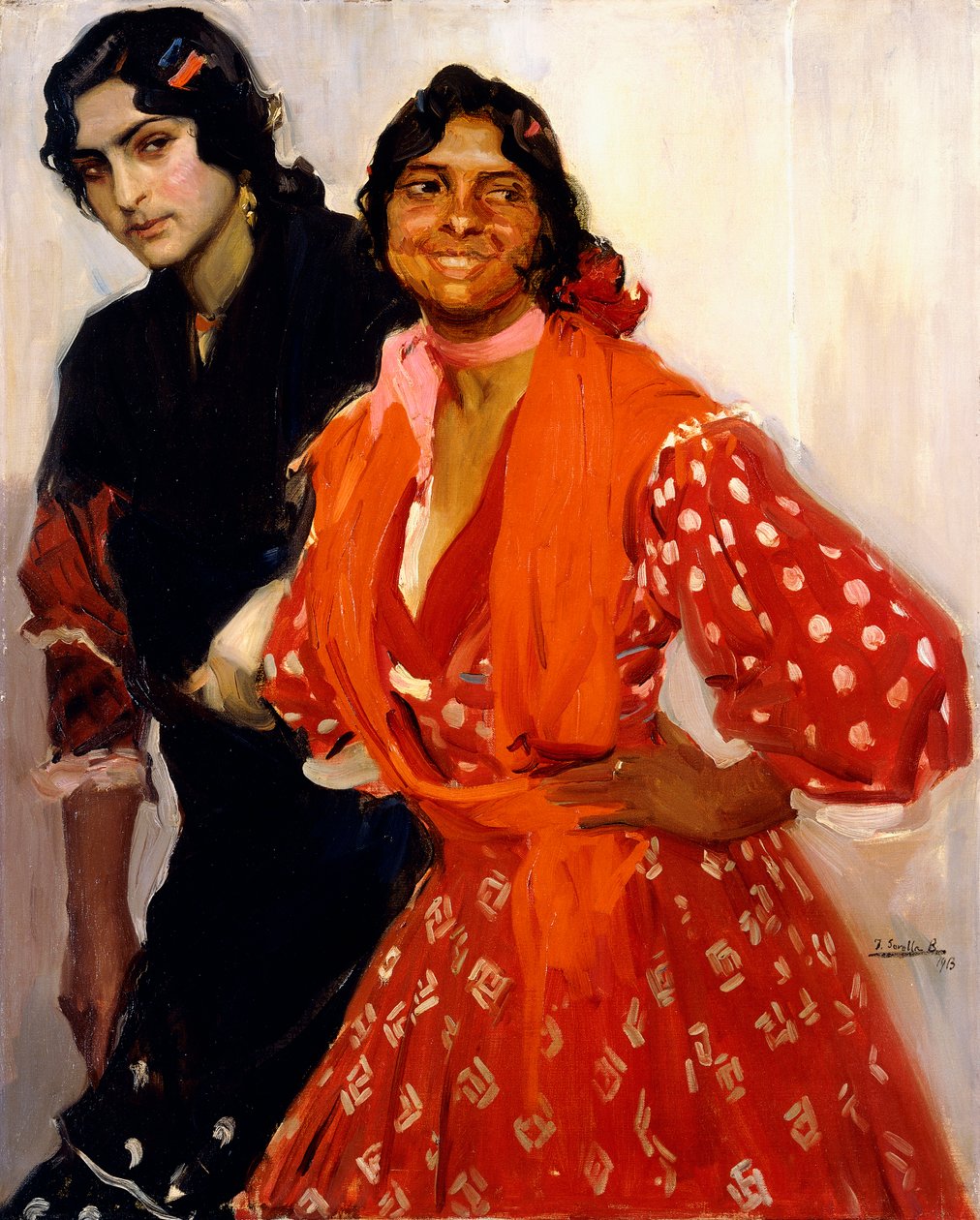 Dois ciganos; Dos Gitanas, 1913 de Joaquín Sorolla