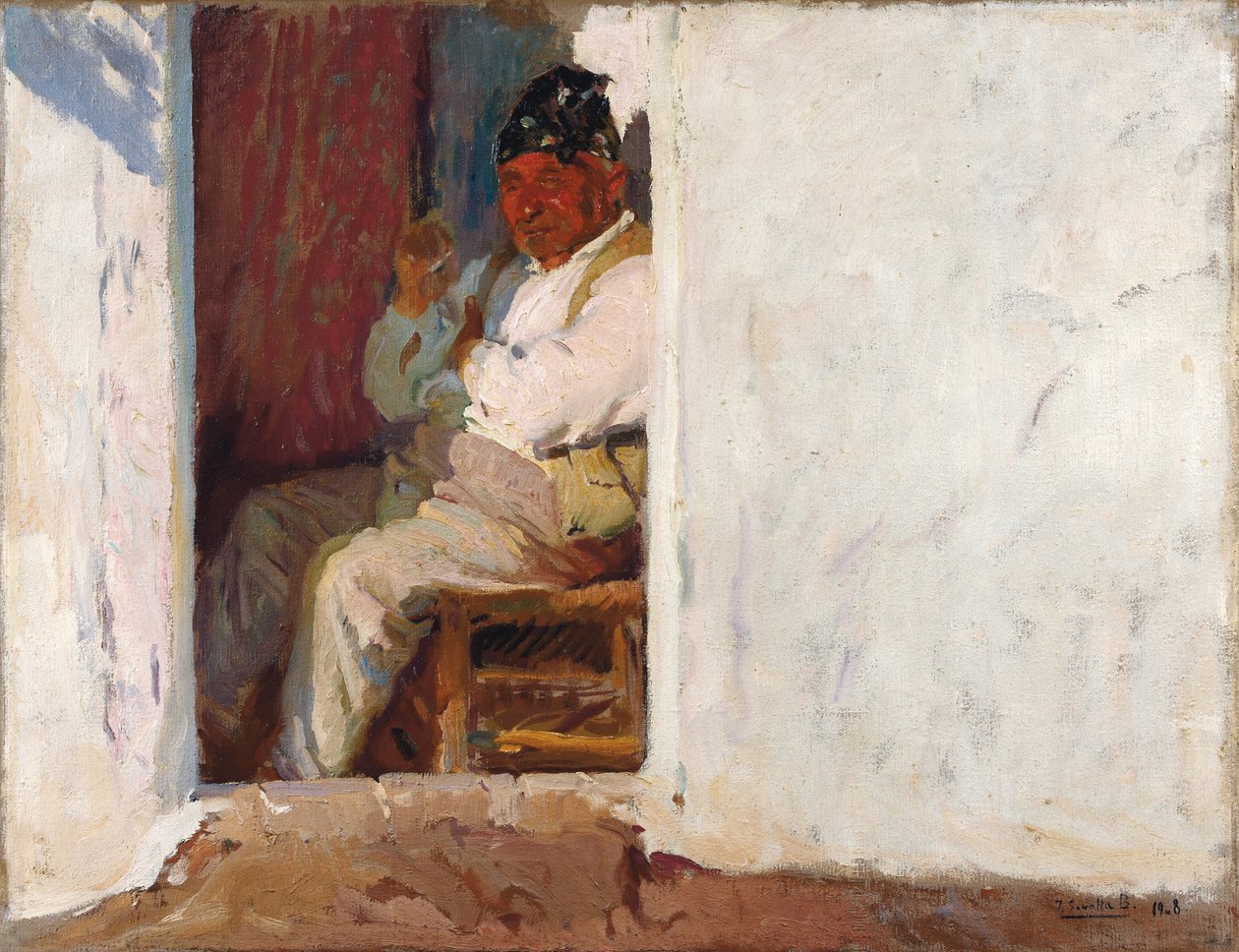 Tio Pancha; Tio Pancha, 1907 de Joaquín Sorolla