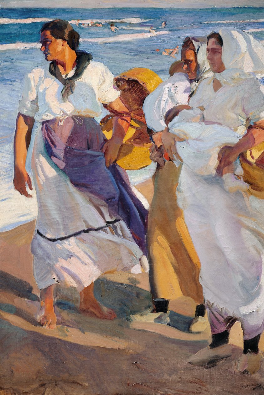 Pescadoras valencianas de Joaquín Sorolla