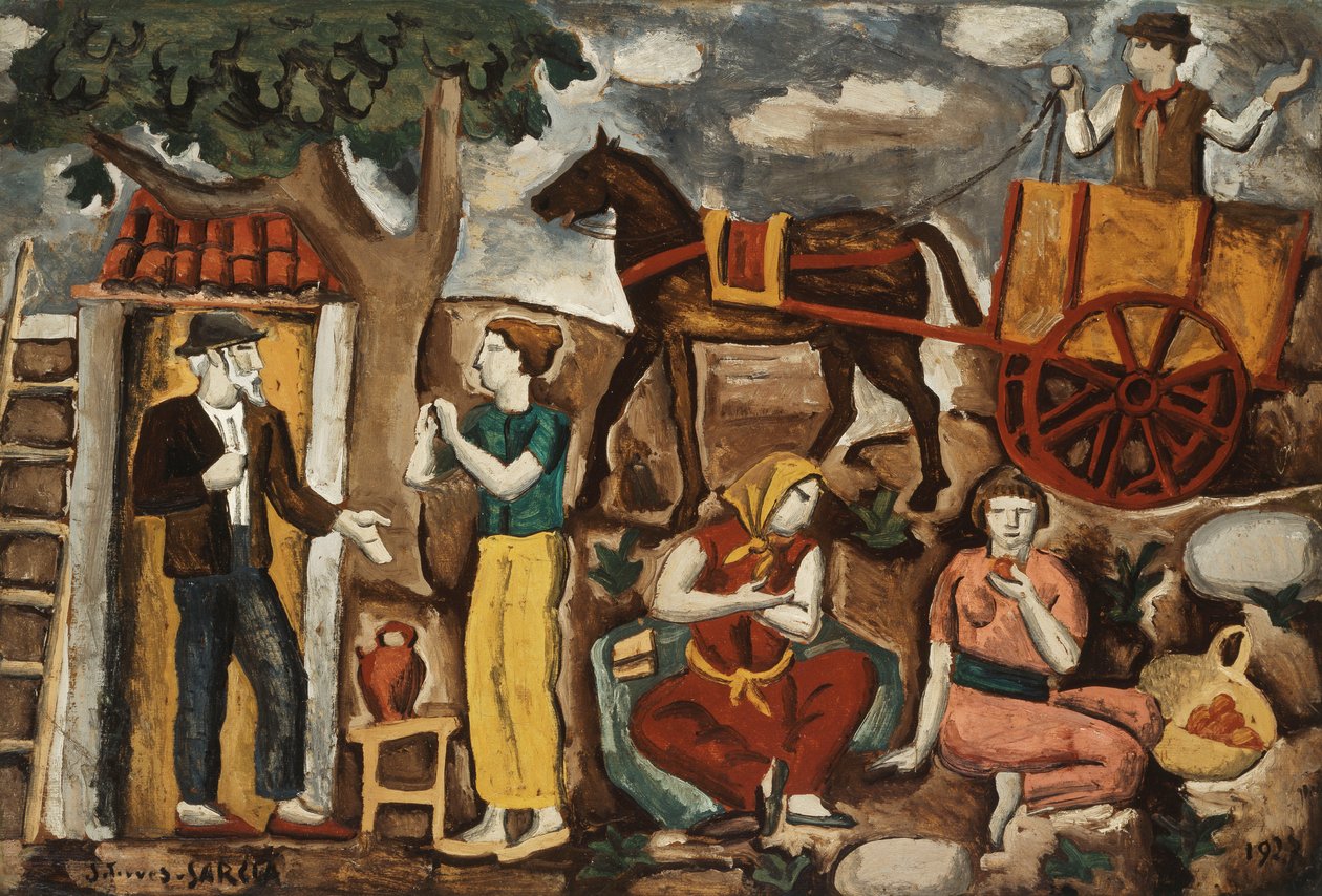 Agricultores; Campesinos de Joaquin Torres Garcia