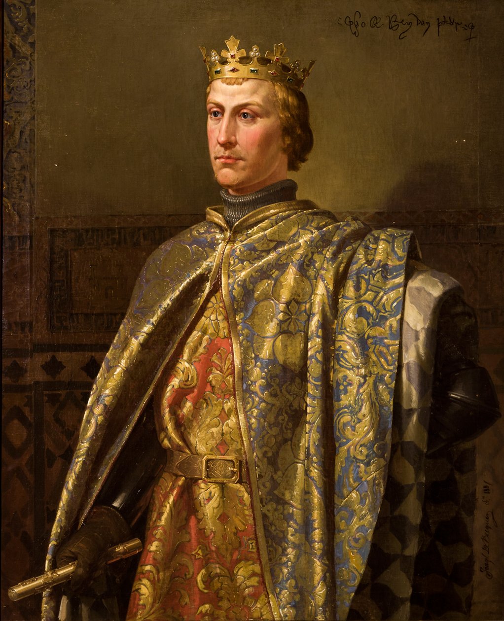 Pedro I de Castilla de Joaquín Domínguez Bécquer  