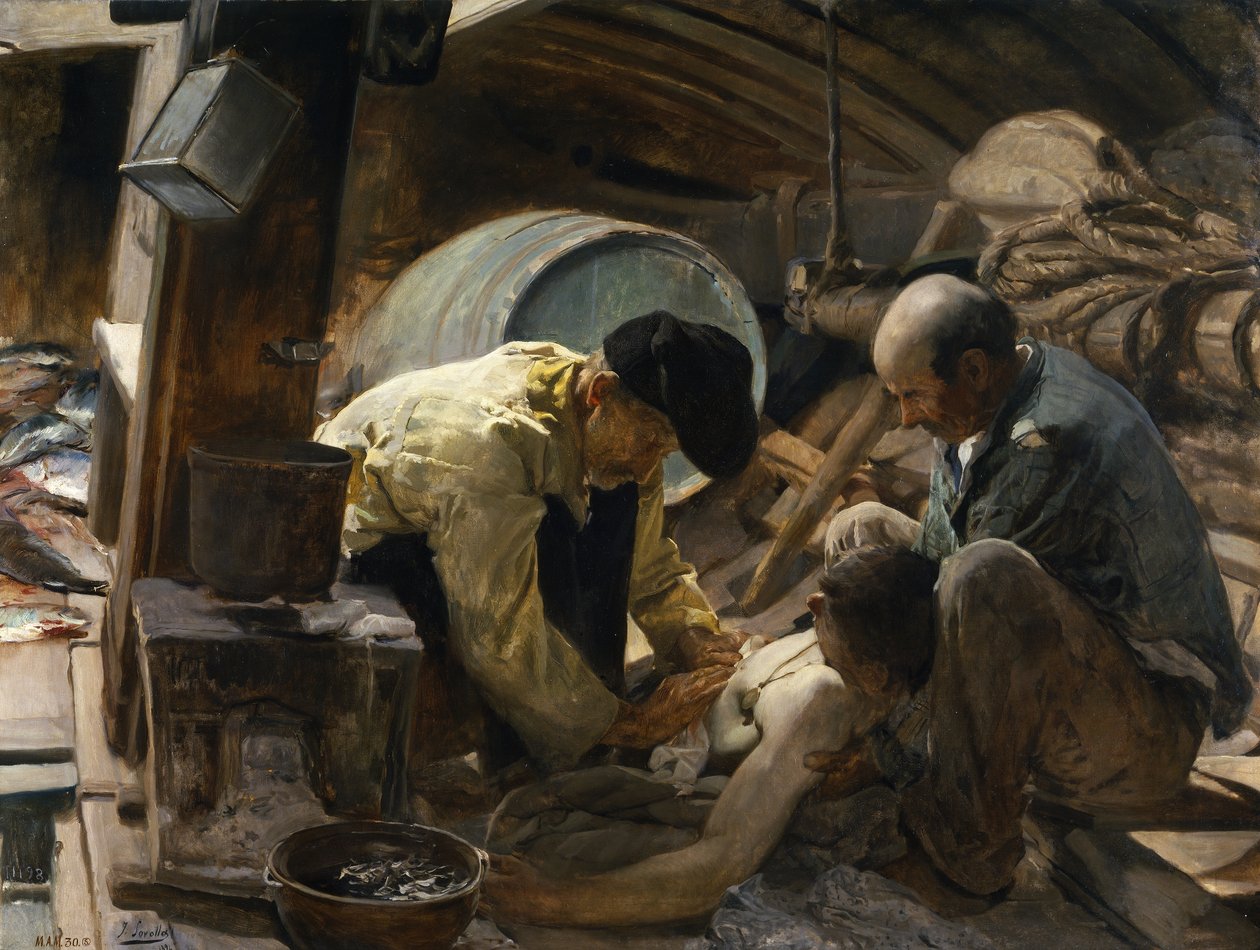 Eles ainda dizem que o peixe é caro de Joaquín Sorolla