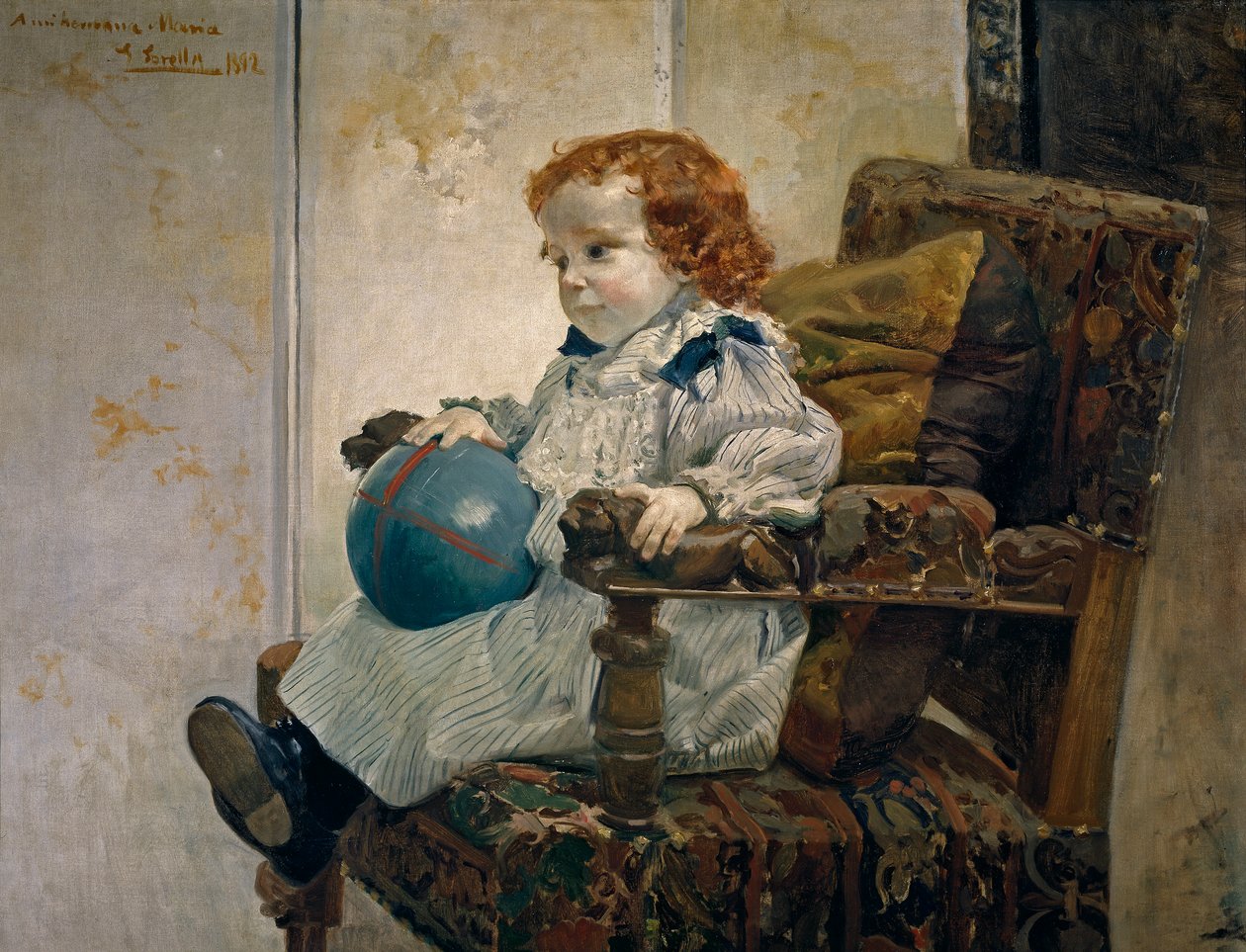 O menino Jaime García Banús de Joaquín Sorolla