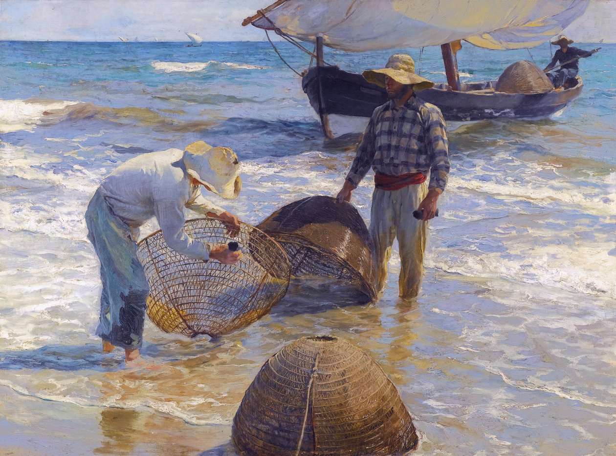 Os pescadores valencianos de Joaquín Sorolla