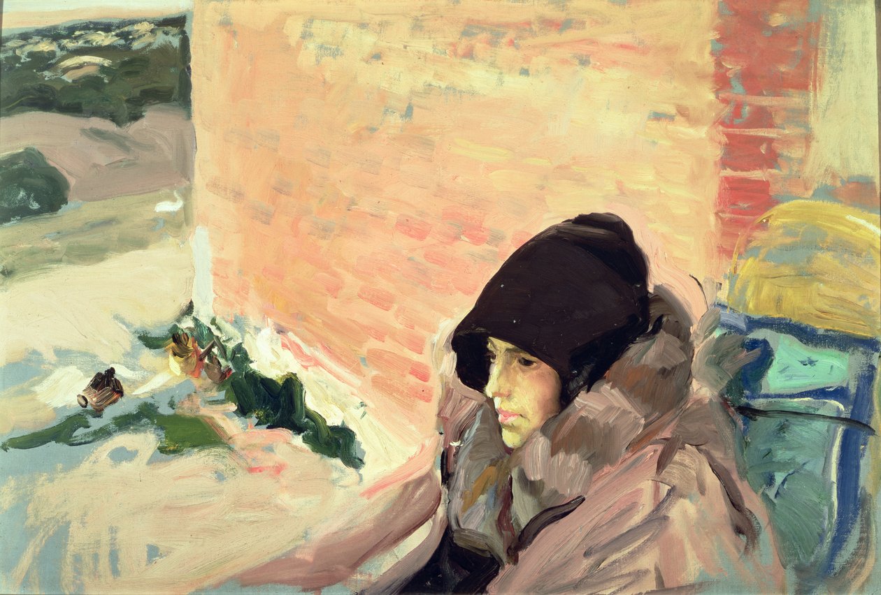 Retrato de Maria Convalescendo de Joaquín Sorolla
