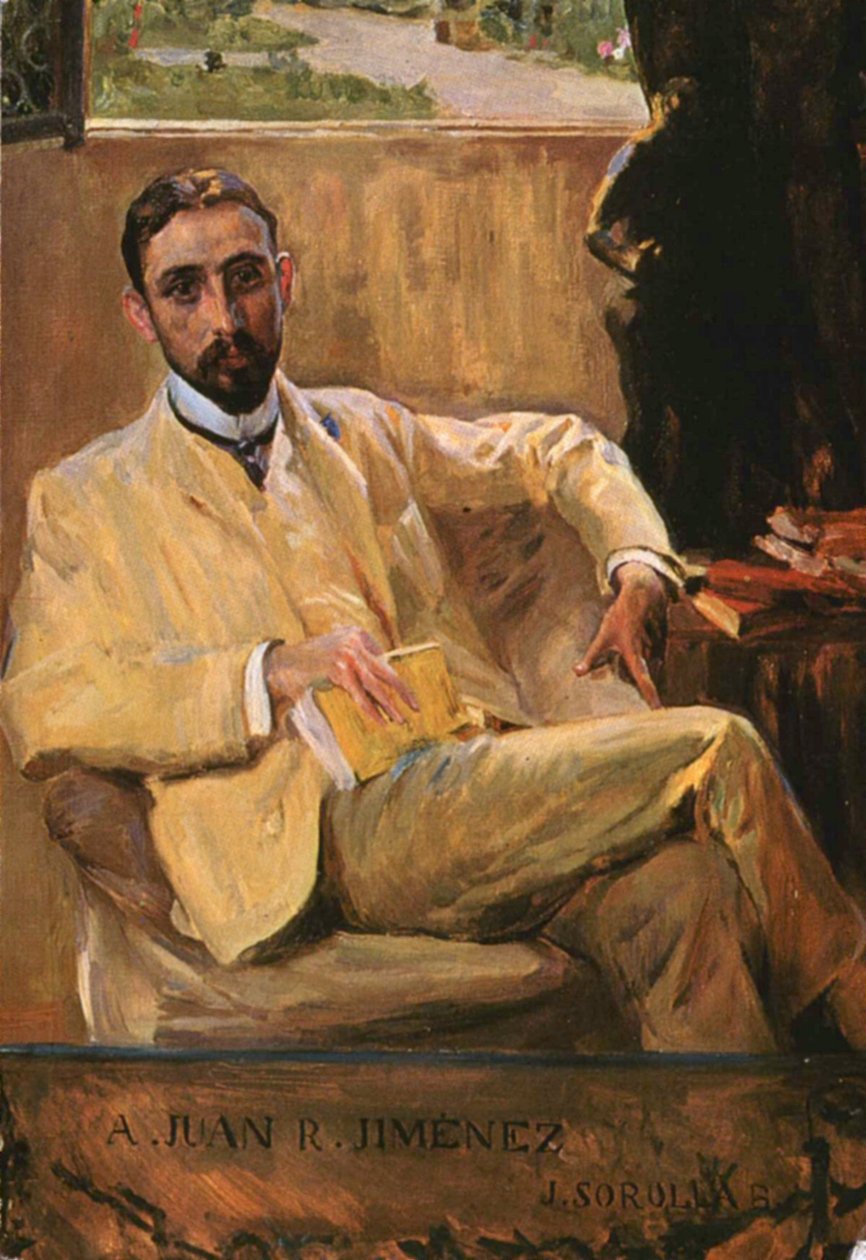 Retrato de Juan Ramón Jiménez de Joaquín Sorolla