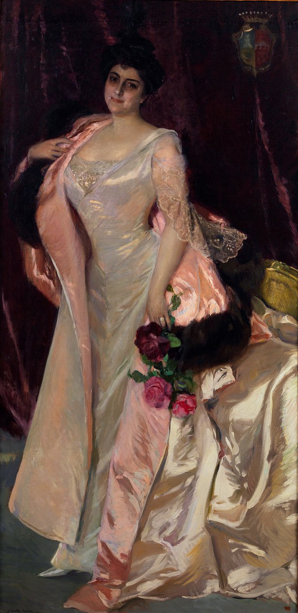 Retrato de Mercedes Mendeville, condessa de San Felix de Joaquín Sorolla