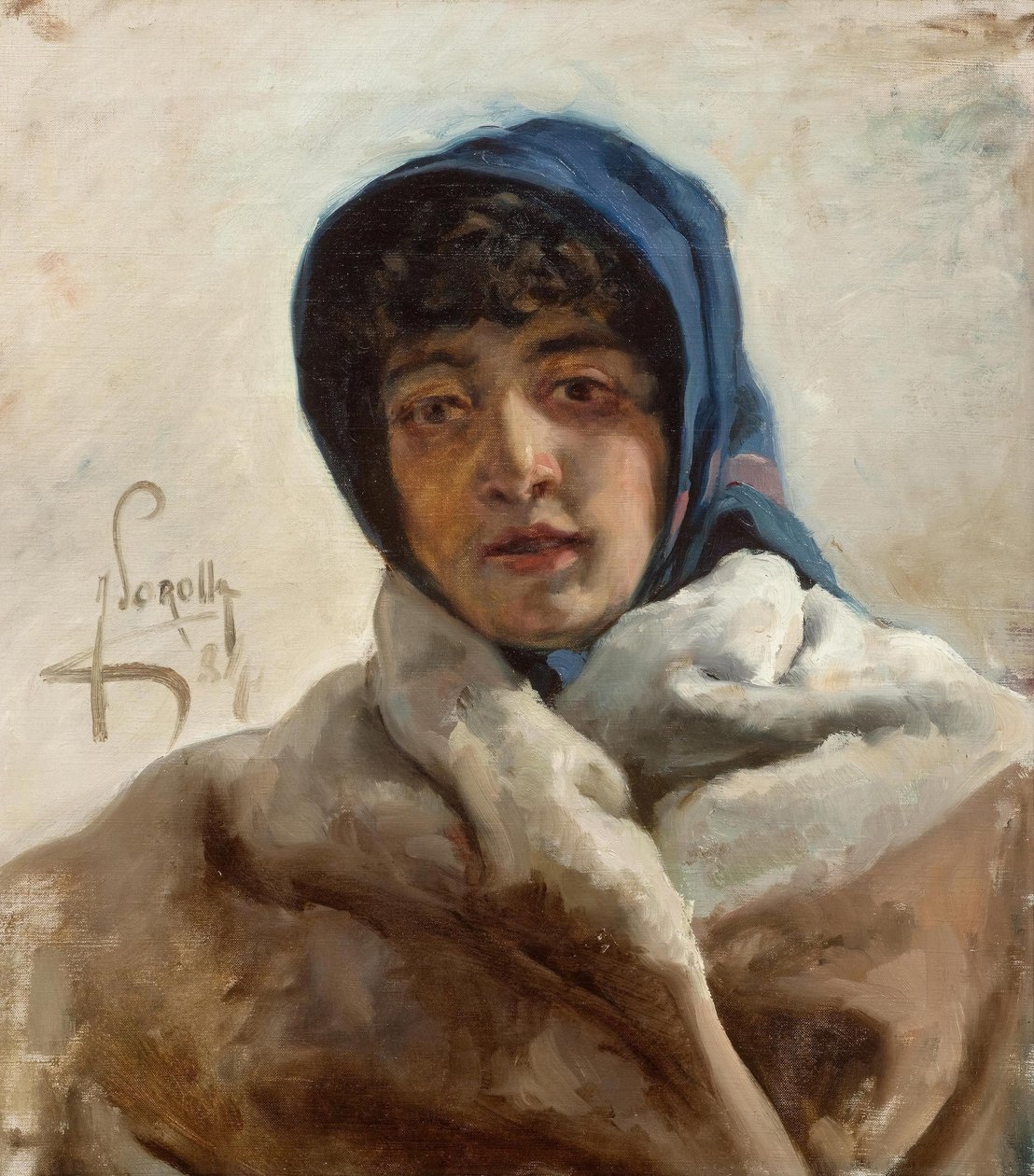 Retrato de uma mulher de Joaquín Sorolla